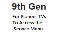 pioneer service-tv-menu